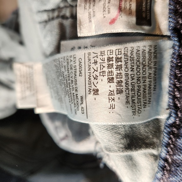 Levi's 511 Jeans Men's 33X34 (Tag 32X34) Slim Fit Straight‎ Leg Blue Medium Wash - Picture 8 of 16